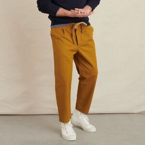 Alex Mill Pull On Pleated Pants Cropped Medium